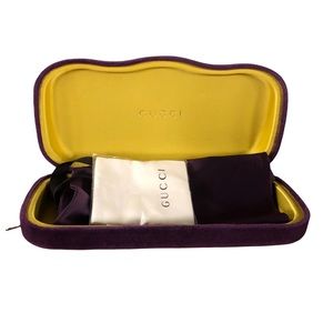 Gucci Sunglasses Case- Purple